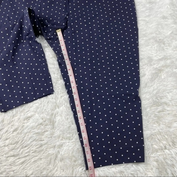 New Lands End Pull On Pencil Crop Pants Bi Stretch - Picture 8 of 9